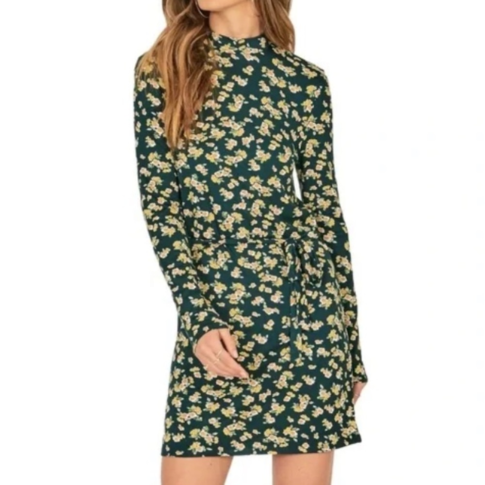 Amuse Society l NWT Frolic Dress In Emerald Green Size Small